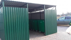 Новые мусорные контейнеры для ТБО