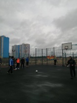 Товарищеский матч по футболу в Волга Лайф