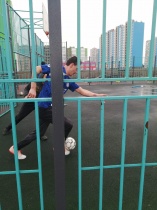 Товарищеский матч по футболу в Волга Лайф