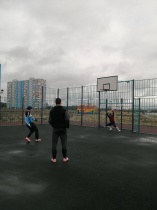 Товарищеский матч по футболу в Волга Лайф