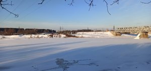 Строительство Западного моста в Твери