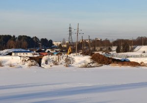 Строительство Западного моста в Твери